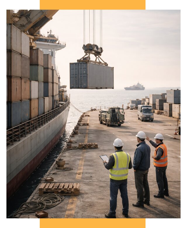 Морские перевозки грузов по миру от 45617 р. | СетСервис-Блр