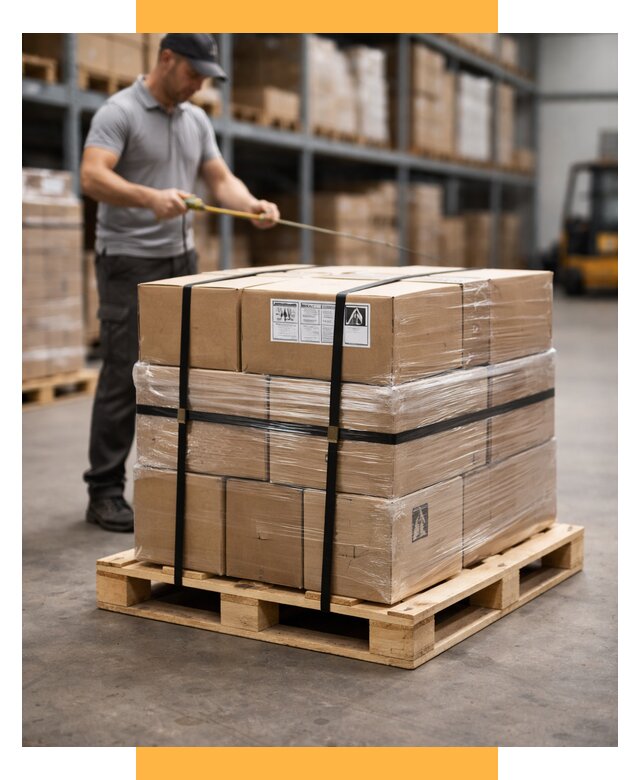 Упаковка и паллетирование грузов от 3548 р. | СетСервис-Блр