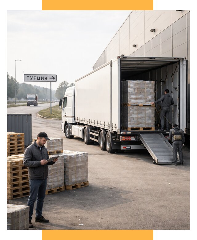 Автоперевозки и доставка фурой из Турции от 121644 р. | СетСервис-Блр