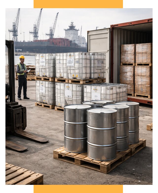 Доставка химического сырья из Индии от 253425 р. | СетСервис-Блр