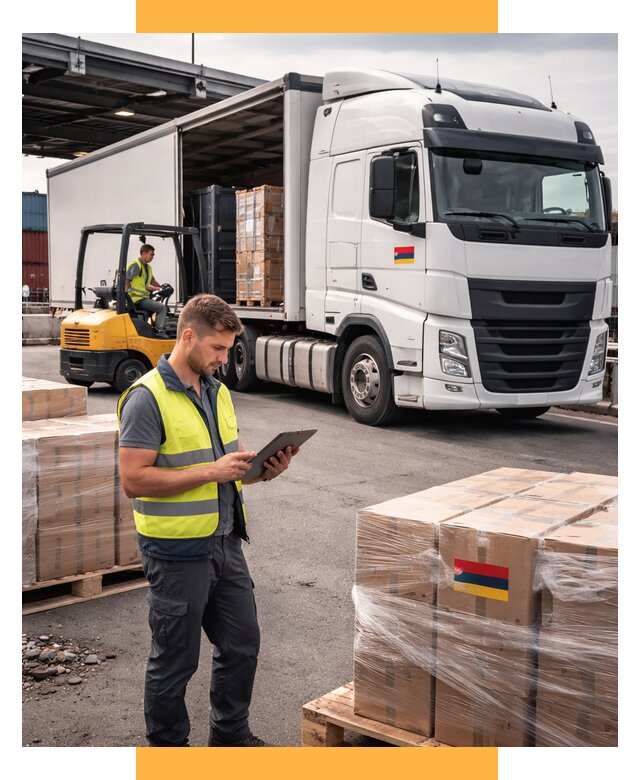 Автоперевозки из Армении от 96302 р. — услуги СетСервис-Блр