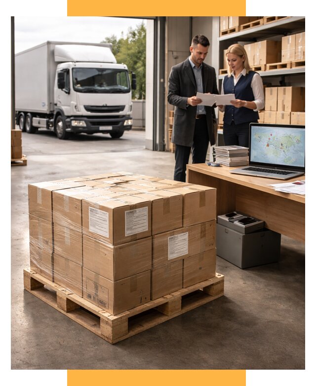 Доставка грузов в Европу от 7603 р. — логистика СетСервис-Блр