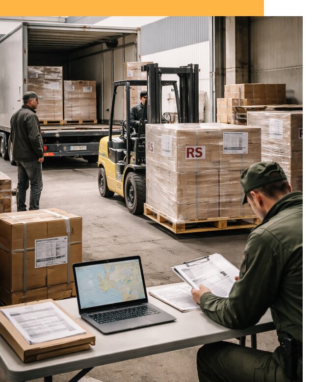 Доставка грузов в Сербию от 45617 руб, международные перевозки