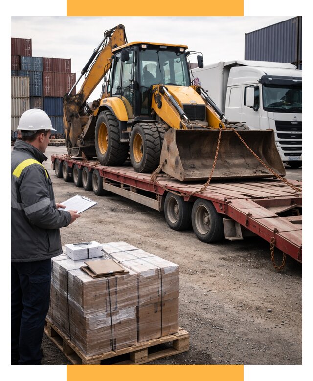 Международная перевозка спецтехники от 45617 р., СетСервис-Блр