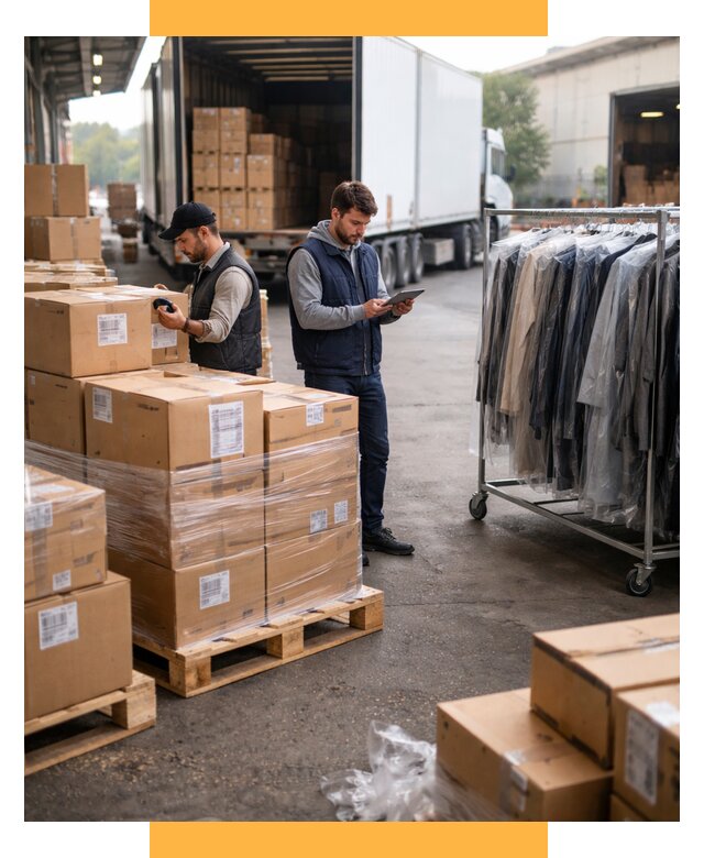 Перевозка и доставка одежды из Китая от 7603 р., СетСервис-Блр