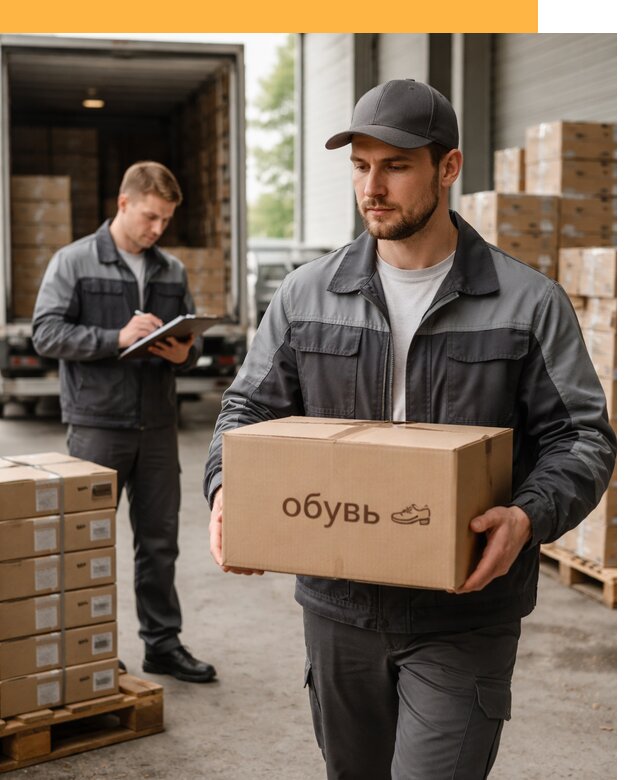 Международная перевозка обуви с таможенным оформлением от 4562