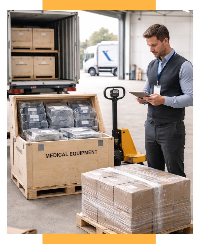 Перевозка медицинского оборудования от 15206 р. в СетСервис-Блр