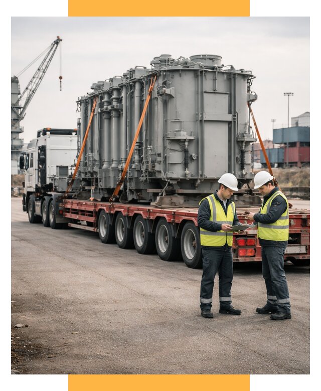 Перевозка негабаритных грузов под ключ от 121644 р., СетСервис-Блр