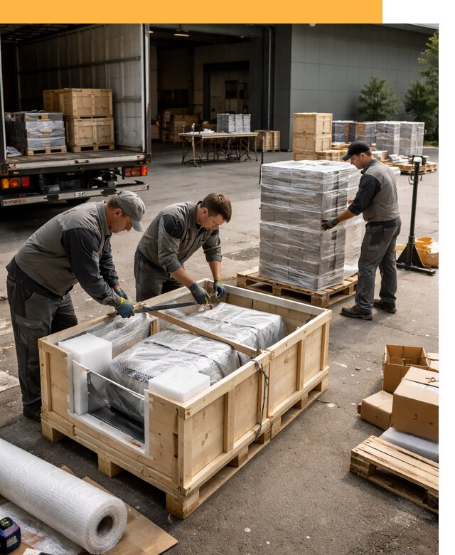 Перевозка выставочных грузов по миру от 25343 руб за м2 с таможней