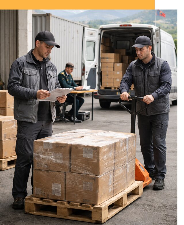 Доставка грузов через Армению, быстрая таможенная очистка от 25343