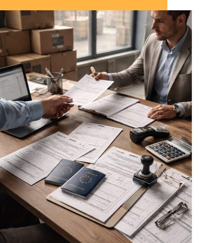 Таможенное оформление грузов из Европы от 8616 руб