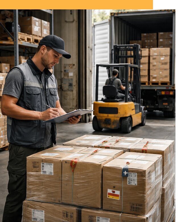 Реэкспорт товаров с таможенным оформлением и доставкой от 12164