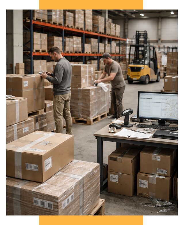 Склад консолидации в Европе от 6589 р., услуги СетСервис-Блр